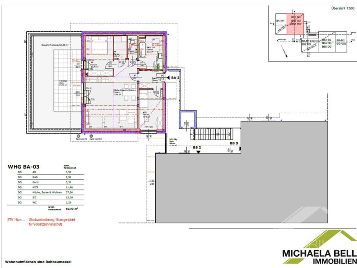 3-Zimmer-Dachterrassenwohnung BA-03