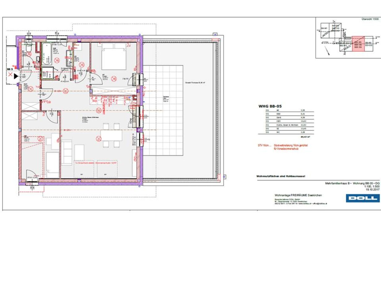 3-Zimmer-Dachterrassenwohnung BB-05 mit Aufzug