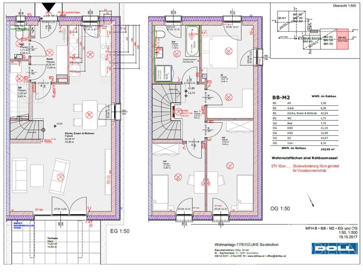 Garten-Eck-Maisonette-Wohnung BB-M2