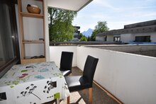 Blick vom Balkon Richtung Untersberg