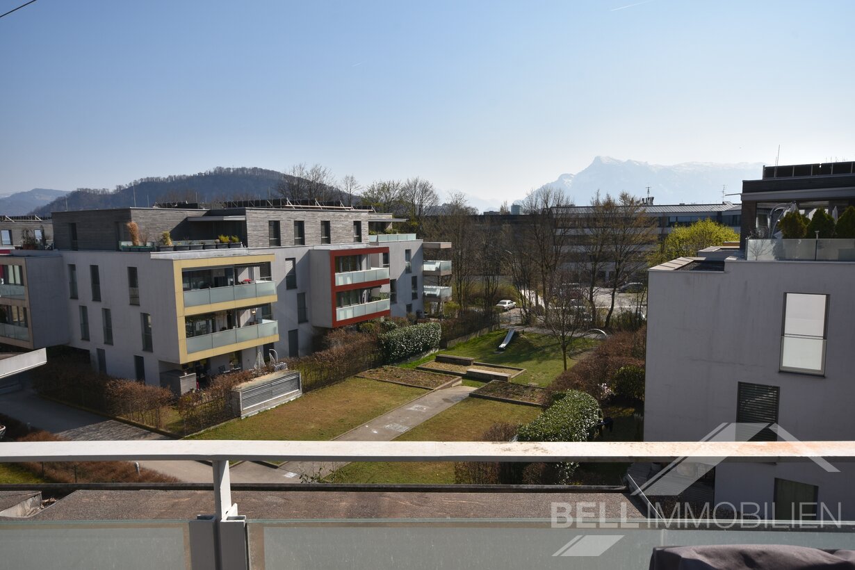 Ausblick von der Dachterrasse