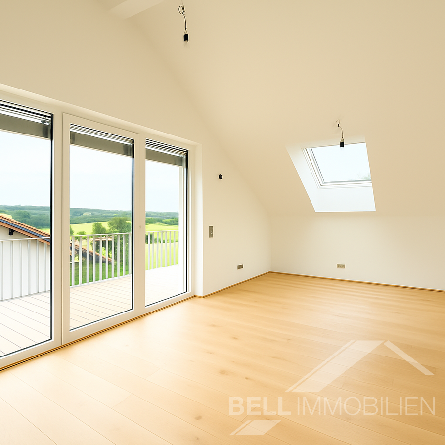 Bauvorhaben im SALZBURGER SEENLAND / Neue Dachterrassenwohnung in Berndorf 