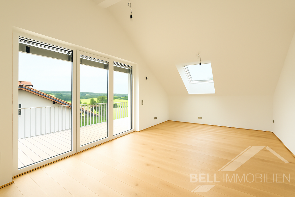 Bauvorhaben im SALZBURGER SEENLAND / Neue Dachterrassenwohnung in Berndorf 