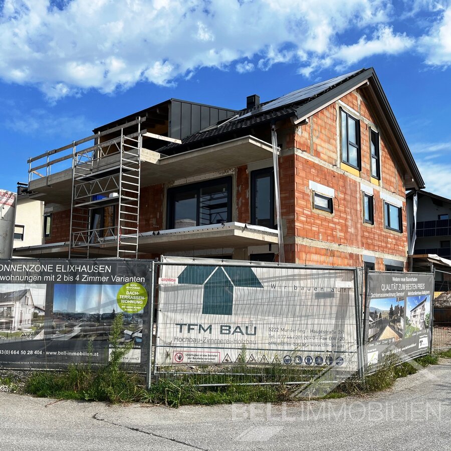 ELIXHAUSEN / Bauvorhaben Sonnenzone / DACHTERRASSENWOHNUNG