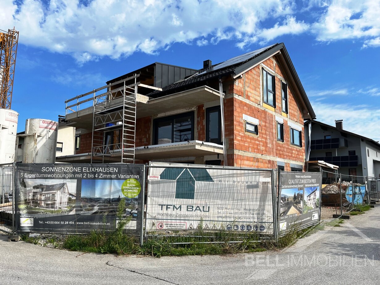ELIXHAUSEN / Bauvorhaben Sonnenzone / DACHTERRASSENWOHNUNG