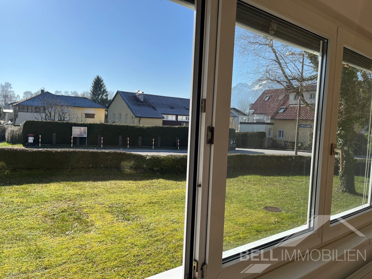 Ausblick aus dem Wohnzimmer