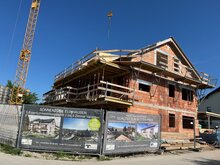 Stand Ende Mai Baufortschritt Mehrfamilienhaus