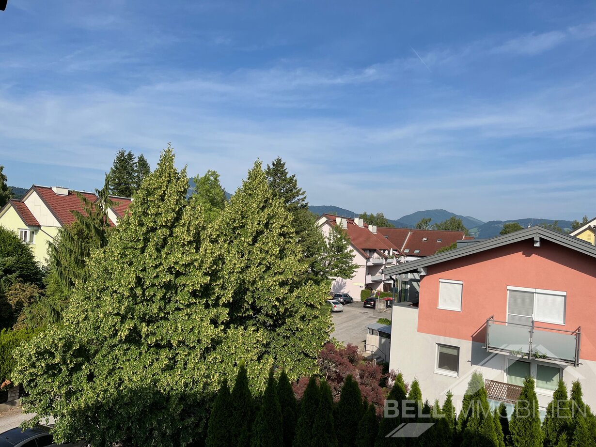 Ausblick Balkon
