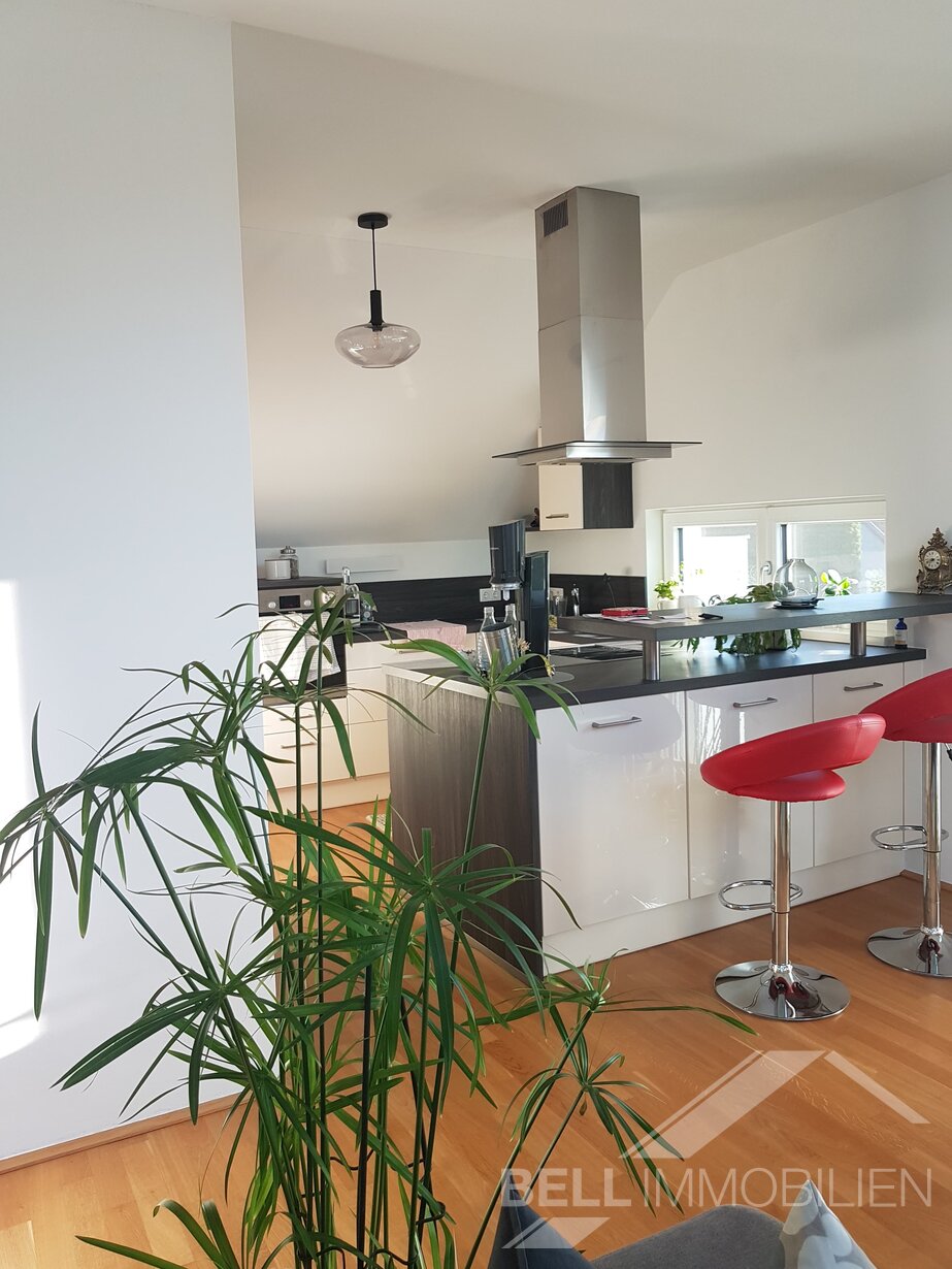 Küche der Wohnung in Elixhausen