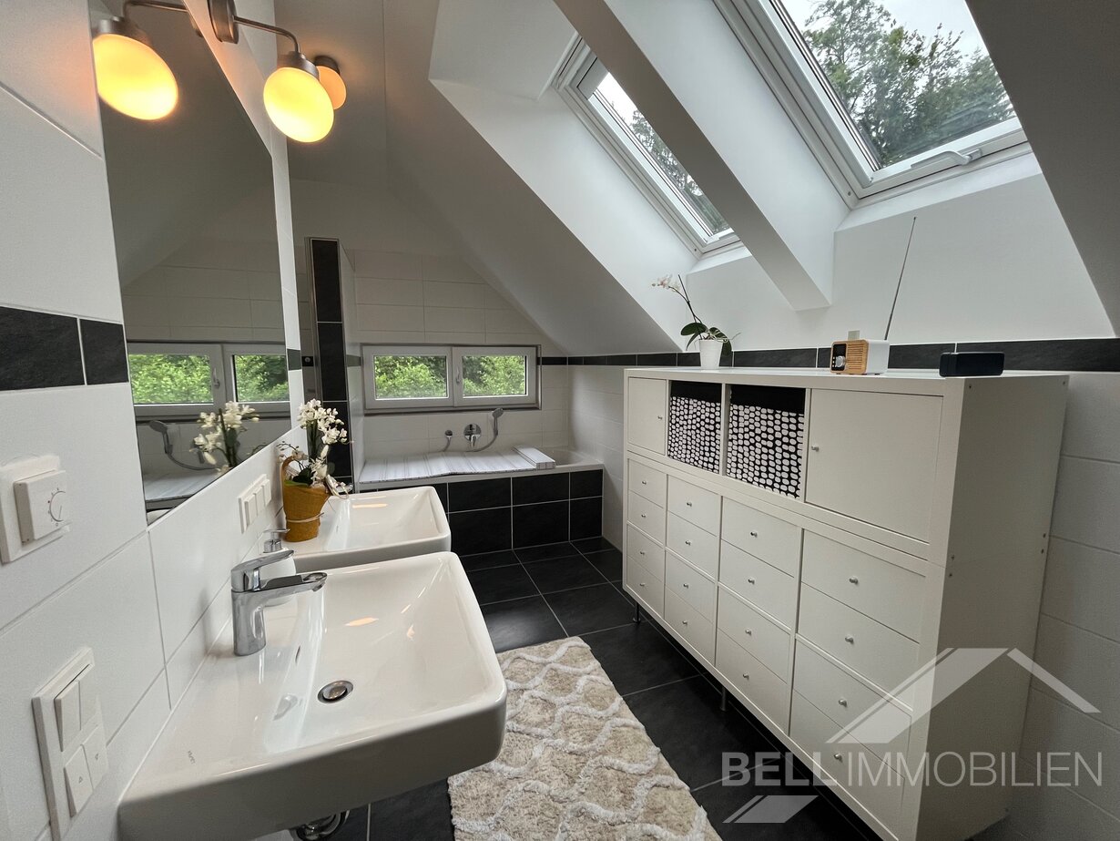 Badezimmer Dachgeschosswohnung Elixhausen