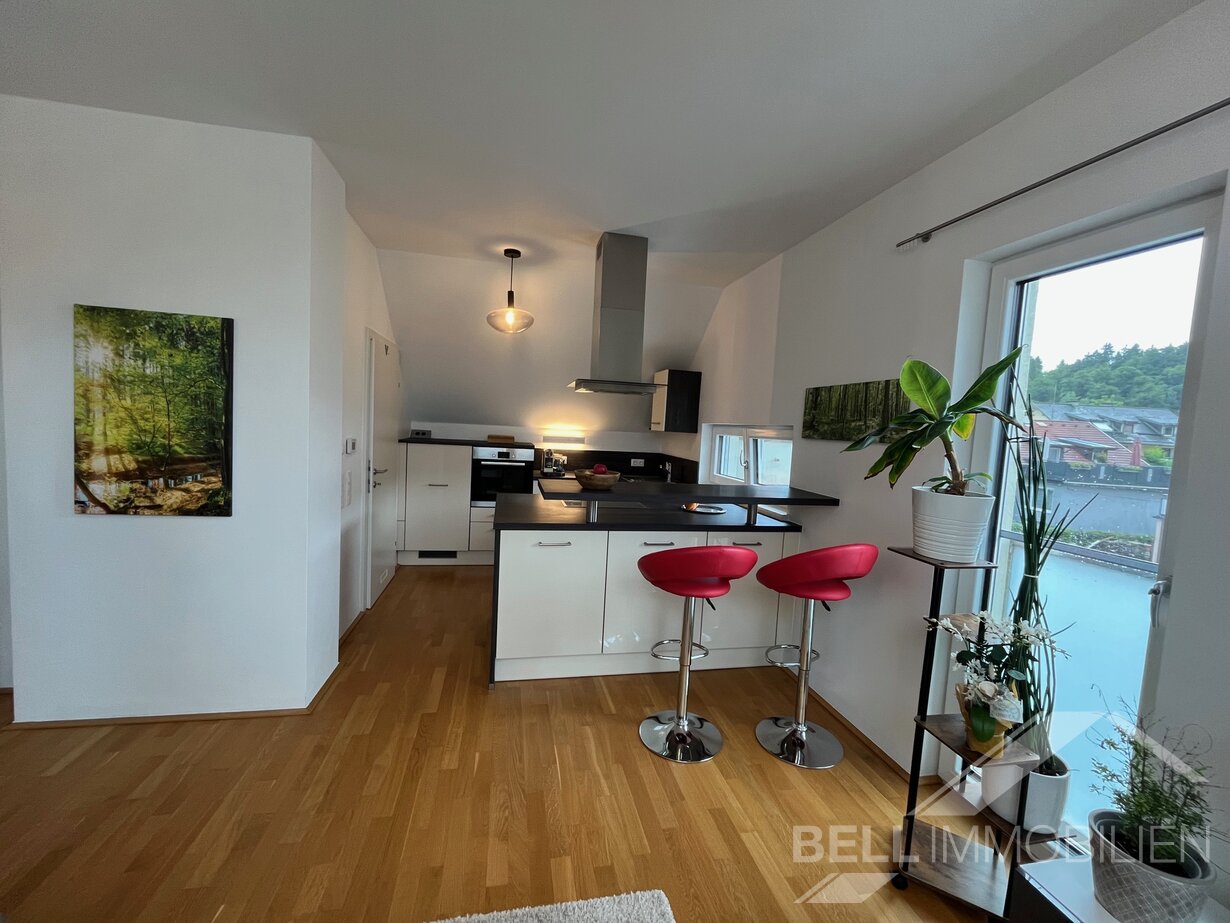 Küche der Wohnung in Elixhausen