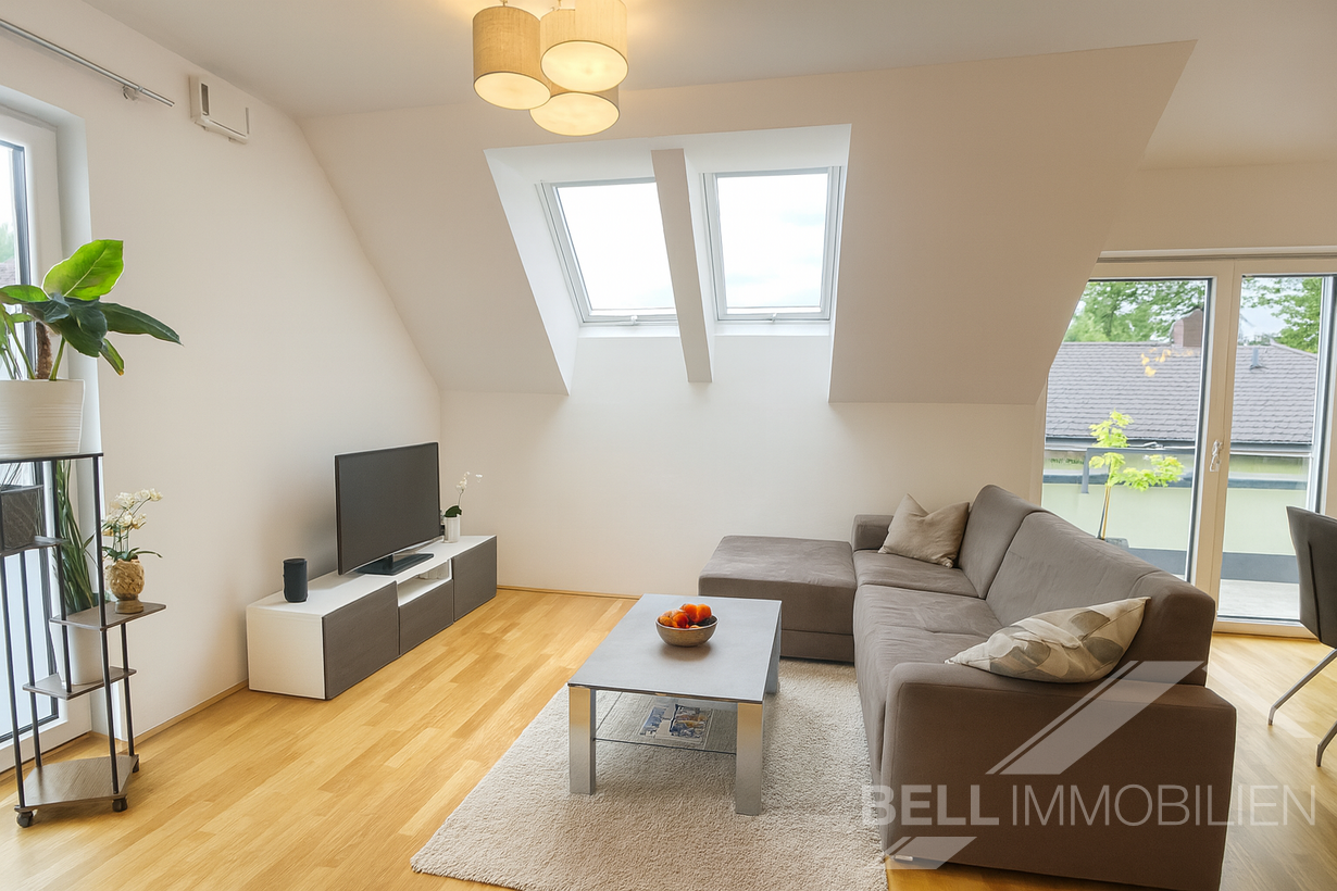 ELIXHAUSEN / Moderne 3-Zimmer-Dachgeschosswohnung 
