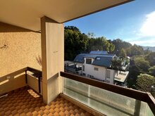 Aussicht Balkon Richtung Rainberg