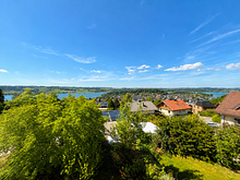 Ausblick auf Obertrumer See und Mattsee