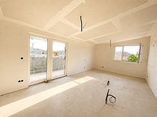 Schlafzimmer mit Balkon