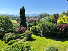 Aussicht vom Garten