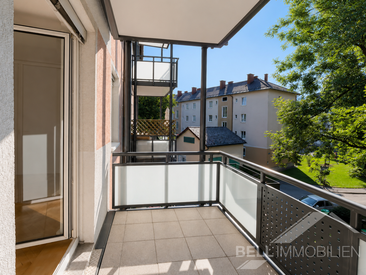 SALZBURG-JOSEFIAU / 3-Zimmer-Balkonwohnung unweit der Salzach