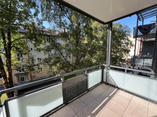Moderne Süd-Balkon
